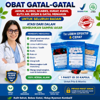 MULTIVITAMIN UNTUK GATAL-GATAL JAMUR/ALERGI/PANU/KURAP/SCABIES/EKSIM/KALINGATA/DAN GATAL MENAHUN