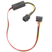 สายเคเบิลการ์ดกราฟิกกับฮาร์ดไดรฟ์, สาย Sata 6pin เป็น Sata, สายเคเบิลแหล่งจ่ายไฟ HDD, 12v