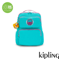 Kipling (網路獨家款) 孔雀青綠手提後背兩用包-KAGAN B