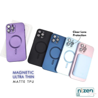 Ntzen Case MAGNETIC ULTRA THIN TPU MATTE Compatible for iPhone 11 12 13 14 PRO MAX Cover Casing