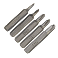 Bit Pemutar Silang, saiz bit PH0000 hingga PH000, PH00 hingga PH0, PH1 hingga PH2, 4mm Batang Hex