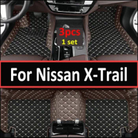 Car Floor Mats For Nissan X-Trail xtrail 2021 2020 2019 2018 2017 (5 seats) Auto Interior Custom Accessories Carpets Rugs