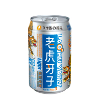 【老虎牙子】LIGHT自然有氧飲料 鋁罐320ml x24罐