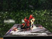 1/64 MoreArt 街景人偶 Girl with Motorbike Figure MO222023【MGM】