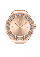 Alexandre Christie Alexandre Christie Ring Watch Ladies Oak-shaped Rose Gold Rose Gold Dial 20mm - AC2B06LHBRGLNLB