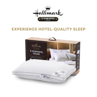 Hallmark 5 Star Hotel Pillow and Bolster Firm 2100g / Medium 1700g Premium Hotel-Grade Sleep