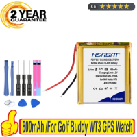 Top Brand 100% New 800mAh AEE622530P6H Battery for Golf Buddy WT3 GPS Watch Batteries