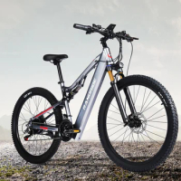 Electric bike randride yg90 1000W 17ah electric bike full suspension electric mountain bike