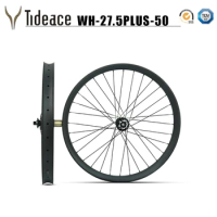 27.5er Plus MTB Carbon Wheelset Clincher Boost Mountain Bike 27.5'' Bicycle Wheels Disc Brake