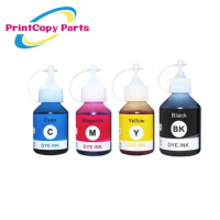 1Set 4 Colors Dye Ink for Brother DCP-T300 DCP T300 500W 700W MFC-T800W MFC T800W for T Series Ink Tank Printer