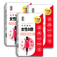 【嚴萃】天然酵母女性B群-8種維生素B+鐵+BCAA-3入組/共90粒(升級添加酵母鐵．全素可食)