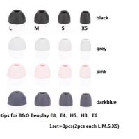 50sets. eartips for Beoplay E8 E4 H5 H3 E6 silicone earbud