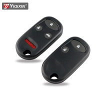 YIQIXIN Remote Car Key Fob Case For Honda CRV S2000 Civic Odyssey Accord Jazz 2/4 Button Key Shell Replacement 2003-2011