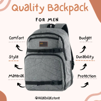 Tas Ransel Laptop Pria bodypack Original Brand SLI