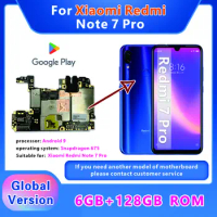 Motherboard for Redmi Note 7Pro, disassembled motherboard, tested and delivered, phone motherboard, unlocked, global version