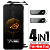 2.5D 9H Tempered Glass For Asus ROG Phone 5 5s Pro Camera Screen Protector Film For Asus ROG Phone 7 7 Ultimate