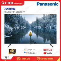 TV PANASONIC 75 INCH 75NX600G ( 4K ULTRA HD – GOOGLE TV ) BATAM