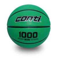 【Conti】原廠貨 7號球 耐磨深溝橡膠籃球/競賽/訓練/休閒 綠(B1000-7-G)