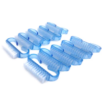 100 Pcs Acrylic Nail Art Brush Gel Polish Manicure Kit Pedicure Soft Remove Dust Brushes Small Angle Clean Brush For Nail Care