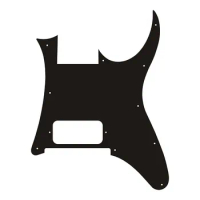Pleroo Custom Electric Guitar Parts - For 7 string Ibanez RGIR27E Iron Label Guitar Pickgaurd with tremolo system Pickup