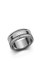 Daniel Wellington Elevation Ring Sliver 丹尼爾惠靈頓 - Unisex Ring - Couple Rings 情侣戒指 - 不鏽鋼 Stainless steel Enamel Ring for Women and Men