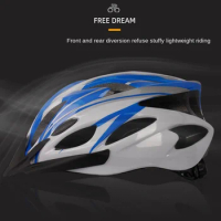 Integrated bicycle helmet bicycle mountain bike road riding helmet bicycle helmet