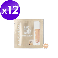 LANCOME 蘭蔻 零粉感光澤持妝粉底 1ML x 12