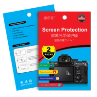2Pcs Screen Protector LCD Film for Fujifilm X-A1 X-A2 X-A3 X-A5 X-A10 X-M1 GFX 50SII 100 50R X100S X100 X20 X10 X-E1 X-E2 X-E2s