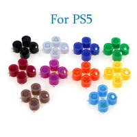 20sets For PlayStation 5 PS5 Controller Plastic Crystal ABXY Buttons Key Kits Game Accessories