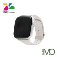minio Apple Watch New 2.0官方認證客製晶片防水矽膠悠遊卡錶帶 星光白