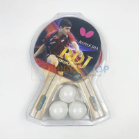 (ของแท้ 100%) Butterfly ไม้ปิงปอง รุ่น RDJ SET FOR 2 PLAYERS แพ็คคู่ แถมลูกปิงปอง