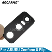 Aocarmo For ASUS Zenfone 8 Flip Rear Back Camera Lens Replacement Part