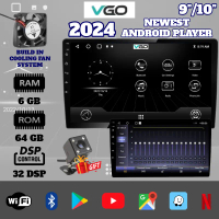 [6GB RAM+64GB ROM]QLED VGO Android Player 9\10\" inch Quad Core Car Multimedia MP5 Player WIFI"