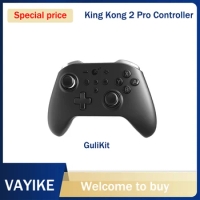 New GuliKit King Kong 2 Pro Controller KingKong 2 Pro Wireless Bluetooth Gamepad Joystick for Switch Windows Android macOS iOS