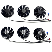 100% New Graphics Card Cooling Fan for EVGA RTX3070 3070ti 3080 3080TI XC3 Repair Accessories Graphics Card Fan Replacement