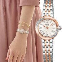 【SEIKO 精工】LUKIA  羅馬刻度 時尚女錶 手錶 指針錶 送禮(4N30-00V0KS/SSWA002J)