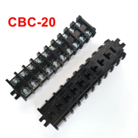 Cassette Assembly Terminal Block CBC-20 Terminal Connector 600V 20A 10 Position