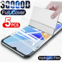 5Pcs Full Cover Matte Hydrogel Film For Realme 9 10 11 Pro Plus 5G TPU Screen Protector On Realme 9 10 11 Pro 5G