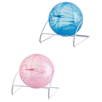 【CARNO卡諾】小動物運動健身滾球/倉鼠運動跑球 x2入(藍色/粉紅色)