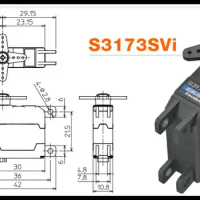 FUTABA S3173SVi HV high voltage digital steering gear