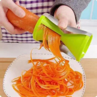 Zucchini Spaghetti Maker Best Spiraler Spiralizer Noodle Zoodler Fettuccine Pasta Hand Slicer kitchen gadgets Vegetable Cutter
