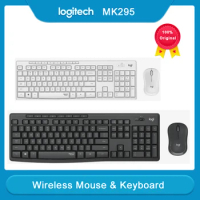 Original Logitech MK295 Wireless Keyboard Mouse Key Mouse Set For Home Office Gaming Advanced Optical Tracking Mice