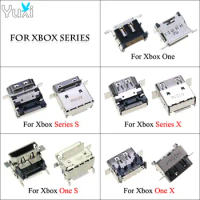 YuXi 1pc For Xbox One X S Slim HDMI-compatible Port Socket Interface Connector Replacement For Xbox Series X S Motherboard