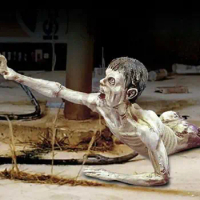 1/35 Scale Unpainted Resin Figure Zombie collection figure