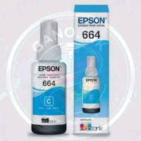 TINTA EPSON 664 CYAN ORIGINAL L3250, L3256, L5190, L5290