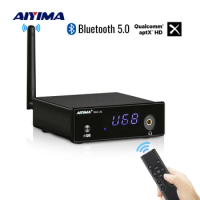 AIYIMA DAC-A1 APTX HD Bluetooth Decoder Audio Headphone Amplifier Decoder ES9018Q2M Coaxial Optical USB DAC Linux Remote Control