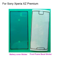 Adhesive Tape For Sony Xperia XZ Premium 3M Glue Front LCD Supporting Frame Sticker Back Battery cover Tape XZP G8142