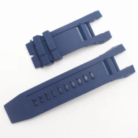 Watchband for Invicta Subaqua Noma IV Noma 4 Blue 32mm Lugs Smart Watch band Men’s Waterproof Soft Rubber Silicone Watch Strap
