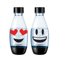 【Sodastream】水滴型專用水瓶 500ML 2入 Emoji(VIP專屬)
