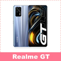 Realme GT Snapdragon 888 5G Processor Smart Phone 6.43 Inch 120Hz Super AMOLED Gaming Screen 64MP Camera 65W Charger